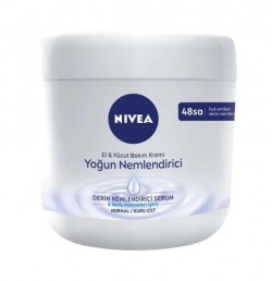 NIVEA 400ML INTENSIVE MOISTURIZER HAND BODY WHITE*12