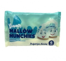 SARAY 100 GR YUMMYS COCONUT COATED MARSHMALLOW BISCUITS*24