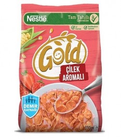 NESTLE CORNFLAKES GOLD STRAWBERRY 310 GR*12