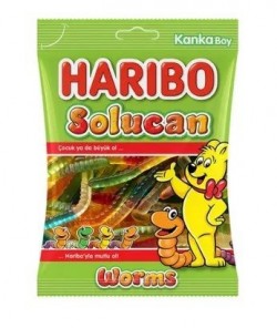 HARİBO 160 GR WORM*30