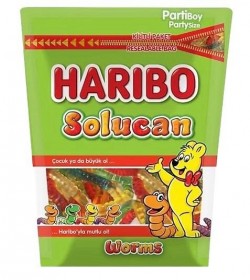 HARİBO 200 GR WORMS DOYPACK*9