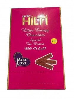 ENERGY HILTI WOMEN CHOCOLATE 25 GR*12