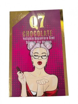 ENERGY GOLD Q7 WOMEN CHOCOLATE 25 GR*12