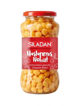 SILADAN 580 GR GLASS CHICKPEAS*12