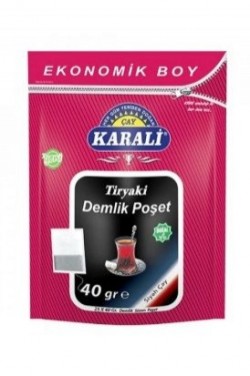 KARALİ TEA TİRYAKİ TEAPOT BAG BLACK 25*40 GR*12