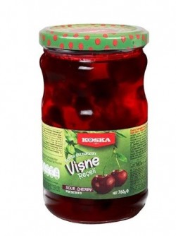 KOSKA EXTRA TRADITIONAL SOUR CHERRY JAM 760 GR*6