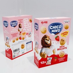 CHICO MICO 300 GR (25GRX12) MINI BISCUIT STRAWBERRY*12