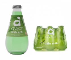 AVŞAR FRUIT SODA 200 ML GREEN PLUM*24