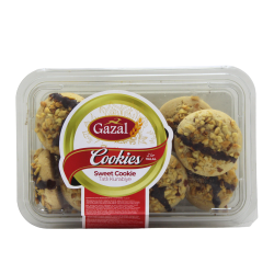 GAZAL 300 GR SWEET COOKIES PISTACHIO ZEBRA*20