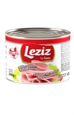 LEZİZ 200 GR CHICKEN SALAMI CANNED*24