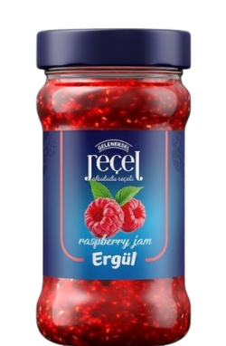 ERGÜL JAM 380 GR GLASS RASPBERRY *12