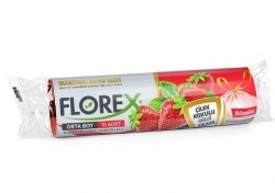 FLOREX STD STRAWBERRY SCENTED STRAPPED LARGE*25
