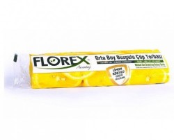 FLOREX AV LEMON SCENTED STRAPPED MEDIUM*25
