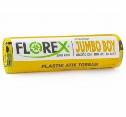 FLOREX YELLOW PLASTIC WASTE PRINTED*10