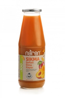 NAREN 720 ML 100% PEACH APPLE APRICOT*6