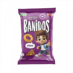 BANIDOS 18 GR CORN CHIPS WITH PIZZA SEASONING*60