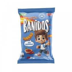 BANIDOS 18 GR CORN CHIPS HOT SPICES*60