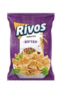 RİVOS 56 GR STEAK CHIPS*24