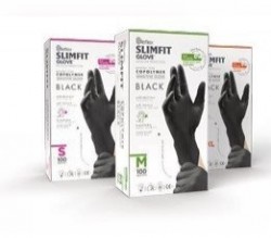 REFLEX SLIMFIT 100 PIECE BLACK (L/XL) GLOVES*20