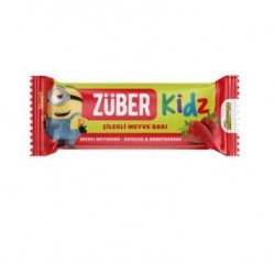 ZÜBER KIDZ STRAWBERRY FRUIT BAR 25GR*16