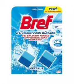 BREF CLEANING CUBE OCEAN 2X50 GR*24