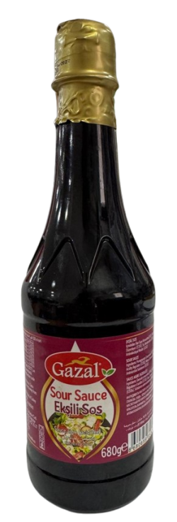 GAZAL POMEGRANATE SOUR SAUCE PET 680ML*12