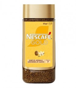 NESCAFE GOLD VANILLA GLASS 95GR*6