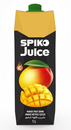 SPIKO JUICE 1 LT FRUIT JUICE MANGO*12