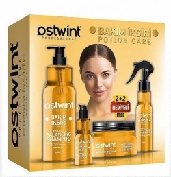 OSTWİNT 1200 ML HAIR POTION SET MILK*12