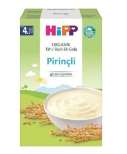 HİPP ORGANIC 200 GRAM CEREAL BASED SUPPLEMENTARY FOOD WITH RICE*7