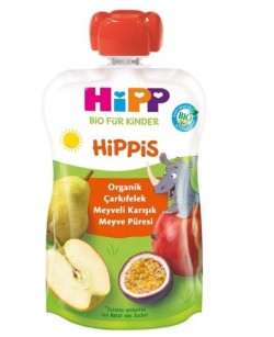HIPP MAMA ORGANIC 100 GR PASSION FLOWER MIXED PURE*8