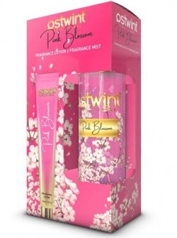 OSTWINT 200ML BODY SPRAY + 50ML LOTION PINK 24