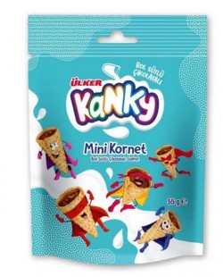 ÜLKER (1171-04) KANKY MINI CORNET 55 GR*12