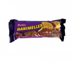 ÜLKER (1185-02) HANIMELLER MILK CHOCOLATE COOKIES 89 GR * 18