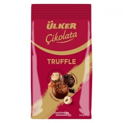 ÜLKER (1503-00) CHOCOLATE TRUFFLE HAZELNUT DARK DULCE MIX 234 GR * 12