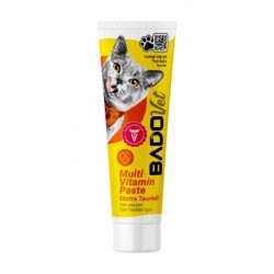 BADO 100 GR TUBE CAT NUTRITIONAL SUPPLEMENT MULTIVITAMINE PASTE*12