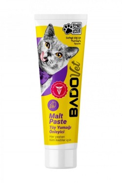 BADO 100g TUBE CAT NUTRITIONAL SUPPLEMENET MALT PASTE *12