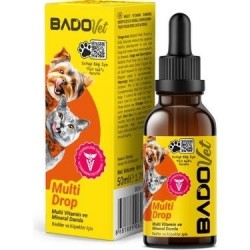 BADO 50GR Cat and Dog Multivitamin Drops*6