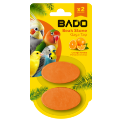 BADO BEAK STONE 2 PIECE 20GR ORANGE FLAVORED *9