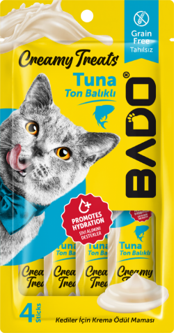 BADO 15 GR x 4 PCS CREAM WITH TUNA *12