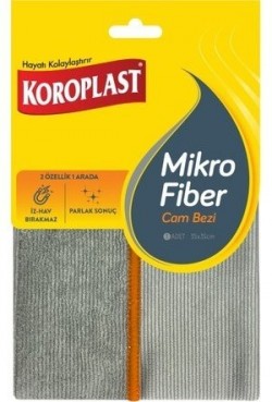 KOROPLAST MICROFIBER GLASS CLOTH*12