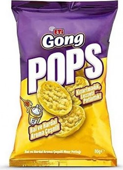 ETİ (7130504)GONG POPS HONEY MUSTARD 80GR*10
