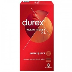 DUREX CONDOMS 16 PCS CLOSE FEEL SLIM FIT*6