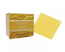 NATURIX 125 GR SQUARE SOAP SULFUR*24