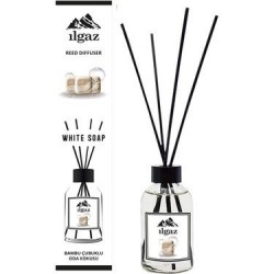 ILGAZ BAMBOO SCENT 110 ML WHITE SOAP SCENT*12