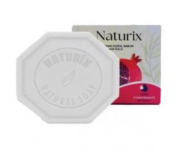 NATURIX 125 GR STONE PRINTED SOAP POMEGRANATE*24