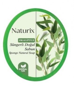 NATURIX 150 GR SPONGE SOAP EUCALYPTUS*24