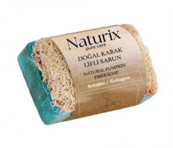 NATURIX 130 GR PUMPKIN SPONGE SOAP COLLAGEN*24