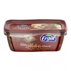 ERGÜL 300 GR COCOA TAHINI HALVA*12 PVC