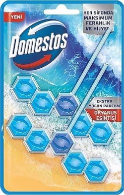 DOMESTOS WC BLOCK 100 GR 2 PIECE OCEAN*7